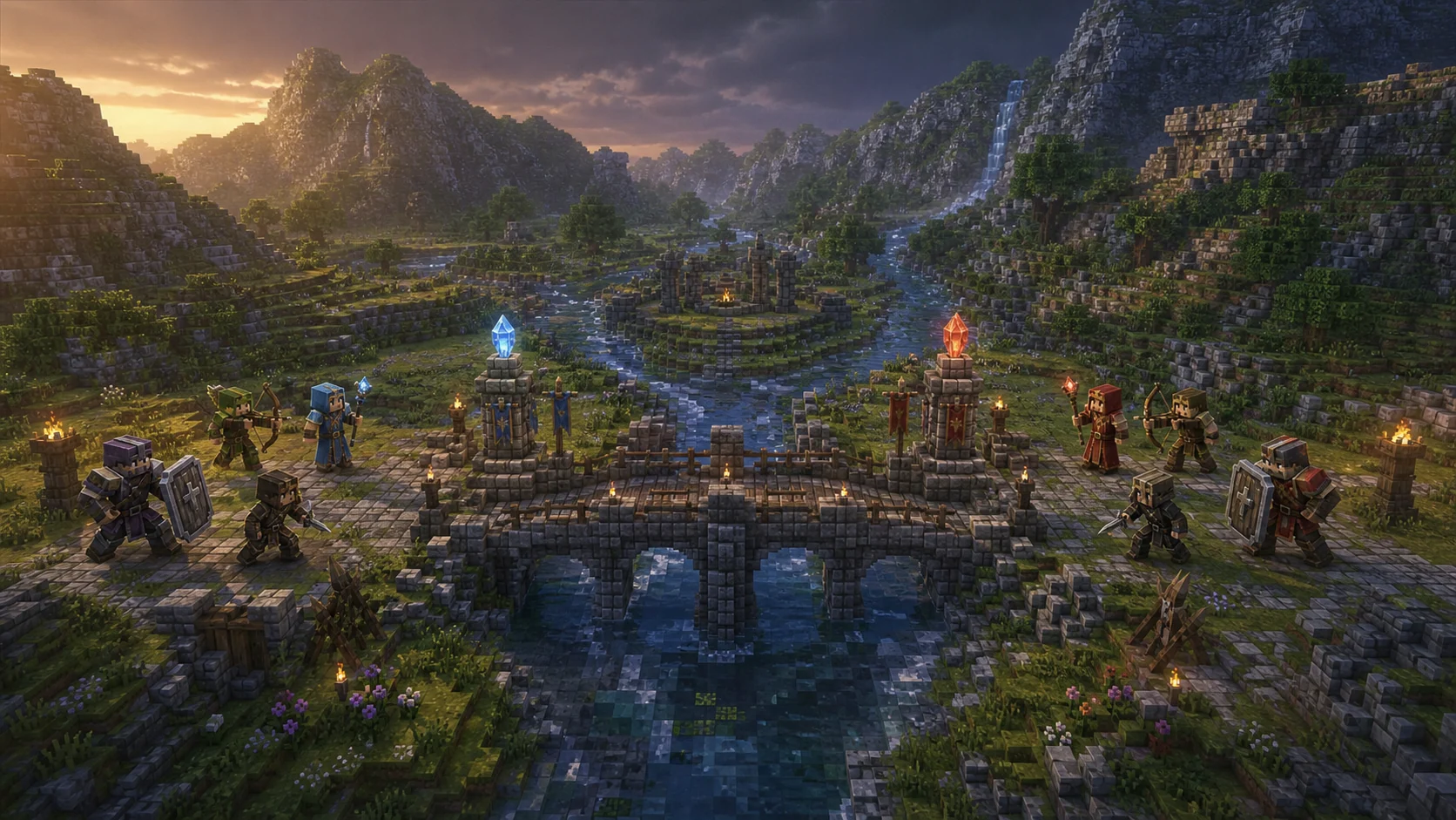 Arenas and battlegrounds